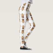 Golden Bumblebee in Bloom Dance.10 Leggings (Rechts)