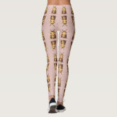 Golden Bumblebee in Bloom Dance.10 Leggings (Achterkant)