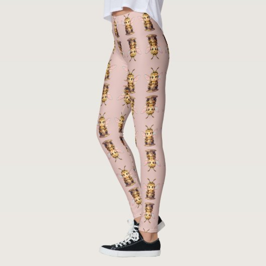 Golden Bumblebee in Bloom Dance.10 Leggings (Links)
