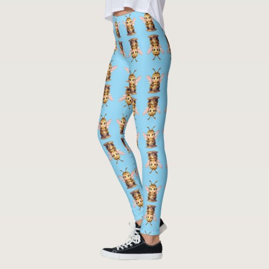 Golden Bumblebee in Bloom Dance.10 Leggings (Links)