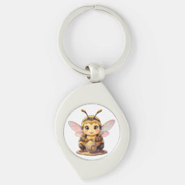 Golden Bumblebee in Bloom Dance.10 Sleutelhanger