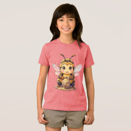 Golden Bumblebee in Bloom Dance.10 Tri-Blend Shirt