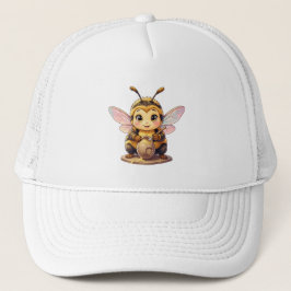 Golden Bumblebee in Bloom Dance.10 Trucker Pet