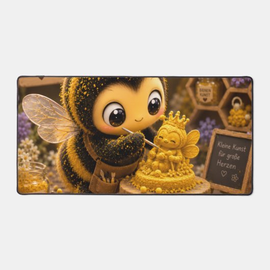 Golden Bumblebee in Bloom Dance.11 Bureaumat (Voorkant)