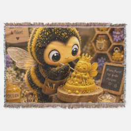 Golden Bumblebee in Bloom Dance.11 Deken