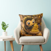 Golden Bumblebee in Bloom Dance.11 Kussen (Stoel)
