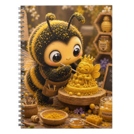 Golden Bumblebee in Bloom Dance.11 Notitieboek