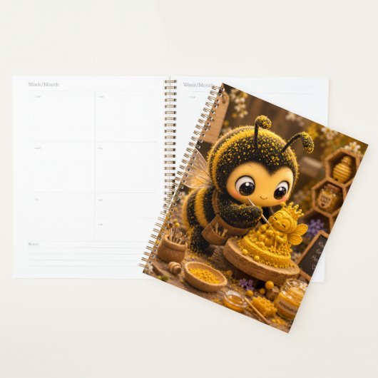 Golden Bumblebee in Bloom Dance.11 Planner (Display)
