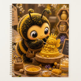 Golden Bumblebee in Bloom Dance.11 Planner