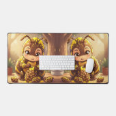 Golden Bumblebee in Bloom Dance.12 Bureaumat (Keyboard & Muis)