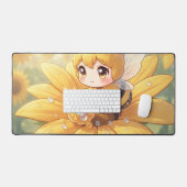 Golden Bumblebee in Bloom Dance.1 Bureaumat (Keyboard & Muis)