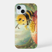 Golden Bumblebee in Bloom Dance.2 iPhone 15 Case (Achterkant)