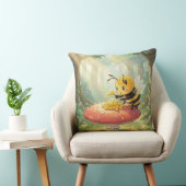 Golden Bumblebee in Bloom Dance.2 Kussen (Stoel)
