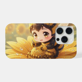 Golden Bumblebee in Bloom Dance.3 iPhone 15 Pro Case