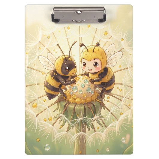 Golden Bumblebee in Bloom Dance.5 Klembord (Voorkant)