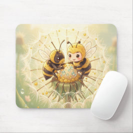 Golden Bumblebee in Bloom Dance.5 Muismat