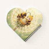 Golden Bumblebee in Bloom Dance.5 Notitieboek (Achterkant)