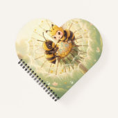 Golden Bumblebee in Bloom Dance.5 Notitieboek (Voorkant)