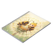 Golden Bumblebee in Bloom Dance.5 Notitieboek (Linkerzijde)