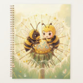 Golden Bumblebee in Bloom Dance.5 Planner (Voorkant)
