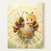 Golden Bumblebee in Bloom Dance.5 Planner (Achterkant)