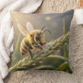 Golden Bumblebee in Bloom Dance.7 Kussen (Deken)
