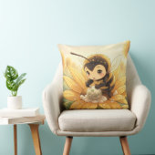 Golden Bumblebee in Bloom Dance.8 Kussen (Stoel)