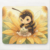 Golden Bumblebee in Bloom Dance.8 Muismat (Voorkant)