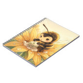 Golden Bumblebee in Bloom Dance.8 Notitieboek (Linkerzijde)