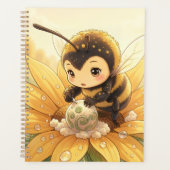 Golden Bumblebee in Bloom Dance.8 Planner (Voorkant)