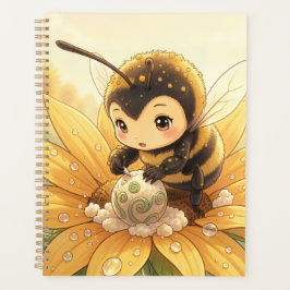 Golden Bumblebee in Bloom Dance.8 Planner