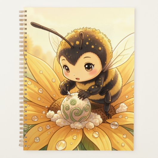 Golden Bumblebee in Bloom Dance.8 Planner (Voorkant)