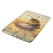 Golden Bumblebee in Bloom Dance.9 Badmat (Gekanteld)