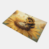 Golden Bumblebee in Bloom Dance.9 Deurmat (Schuin)