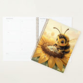 Golden Bumblebee in Bloom Dance.9 Planner (Display)