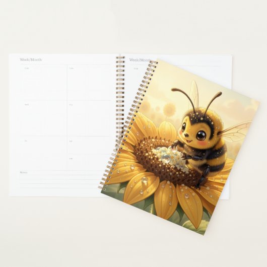 Golden Bumblebee in Bloom Dance.9 Planner (Display)