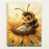 Golden Bumblebee in Bloom Dance.9 Planner (Voorkant)