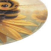Golden Bumblebee in Bloom Dance.9 Snijplank (Hoek)