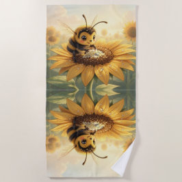 Golden Bumblebee in Bloom Dance.9 Strandlaken