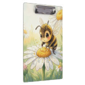 Golden Bumblebee in Bloom Dance Klembord (Rechts)