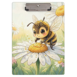 Golden Bumblebee in Bloom Dance Klembord
