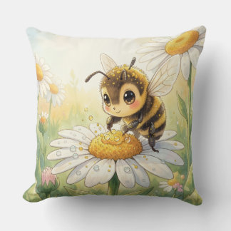 Golden Bumblebee in Bloom Dance Kussen
