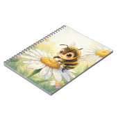 Golden Bumblebee in Bloom Dance Notitieboek (Linkerzijde)