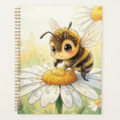 Golden Bumblebee in Bloom Dance Planner (Voorkant)
