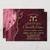 Golden Burgundy RN Stuurgroep Kaart (Voorkant / Achterkant)