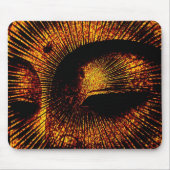 Golden Burst Texture Buddha Mousepad Muismat (Voorkant)