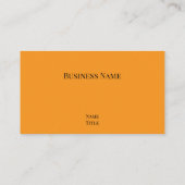 Golden Business Cards Visitekaartje (Achterkant)