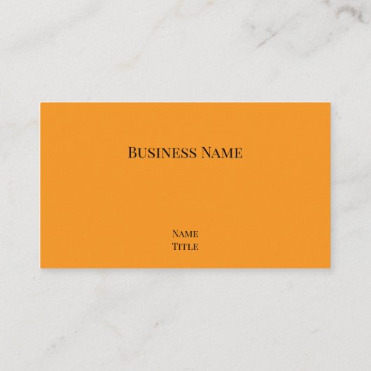 Golden Business Cards Visitekaartje (Achterkant)