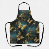 Golden Butterflies All-Over Print Schort (Voorkant)