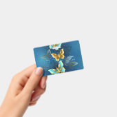 Golden butterflies badge (Handheld)